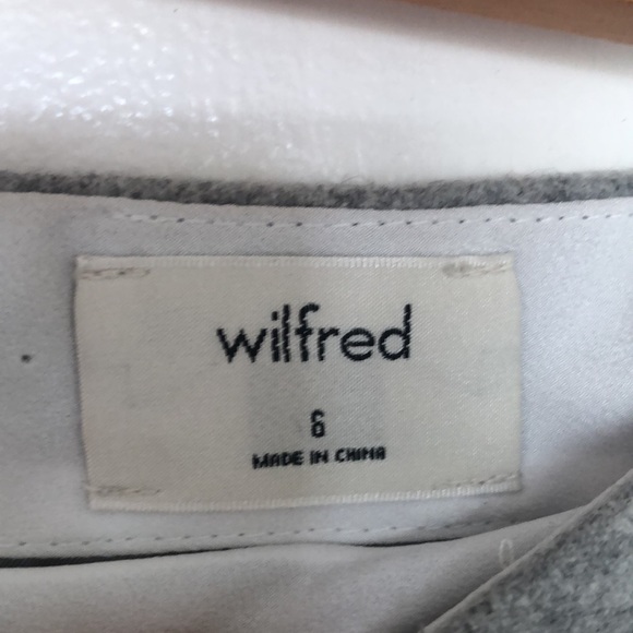 Aritzia Wool Mini Skirt - Picture 2 of 3